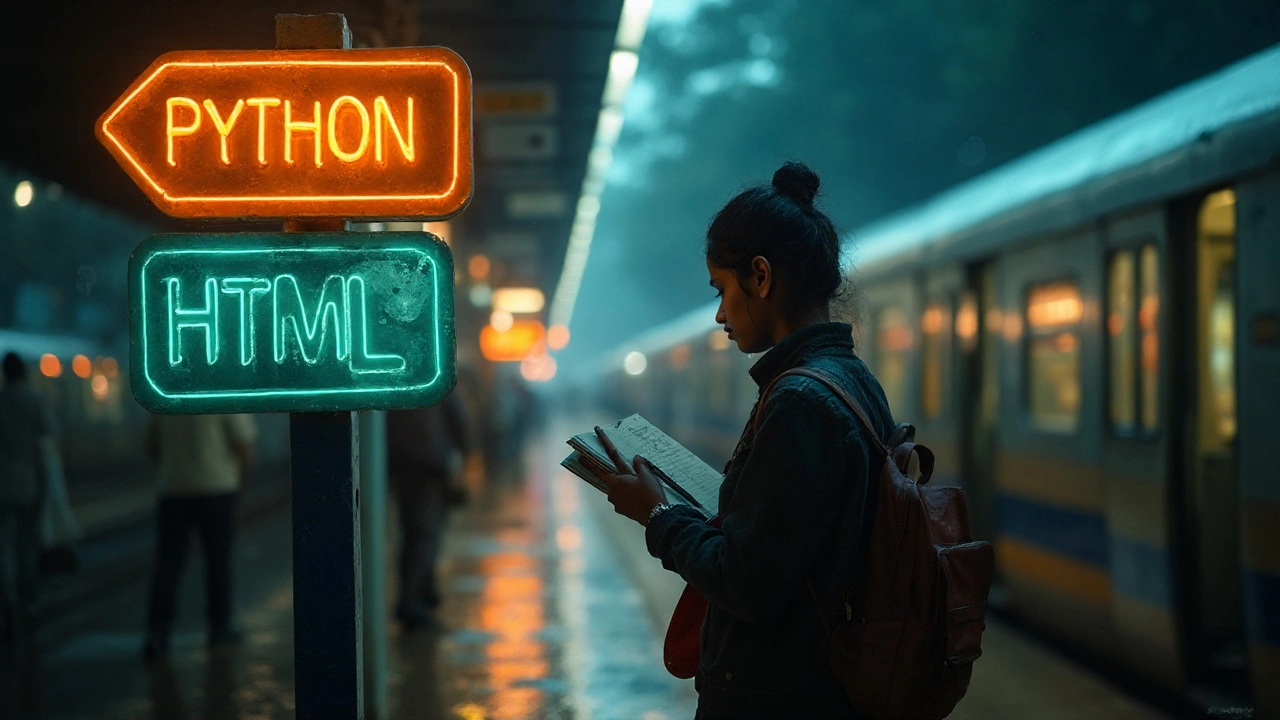 Python or HTML First? Beginner’s Guide to Pick the Right Starting Path (2025)